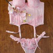 Corsage in rosa