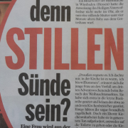 Kann denn Stillen Sünde sein?