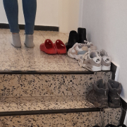 Aufgeräumte Schuhe